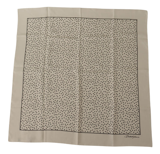 Dolce & Gabbana Elegant Silk Polka Dot Men's Scarf, , Dolce & Gabbana Dolce & Gabbana, Material: 100% Silk, Scarves - Men - Accessories -   Murillo Merchandise