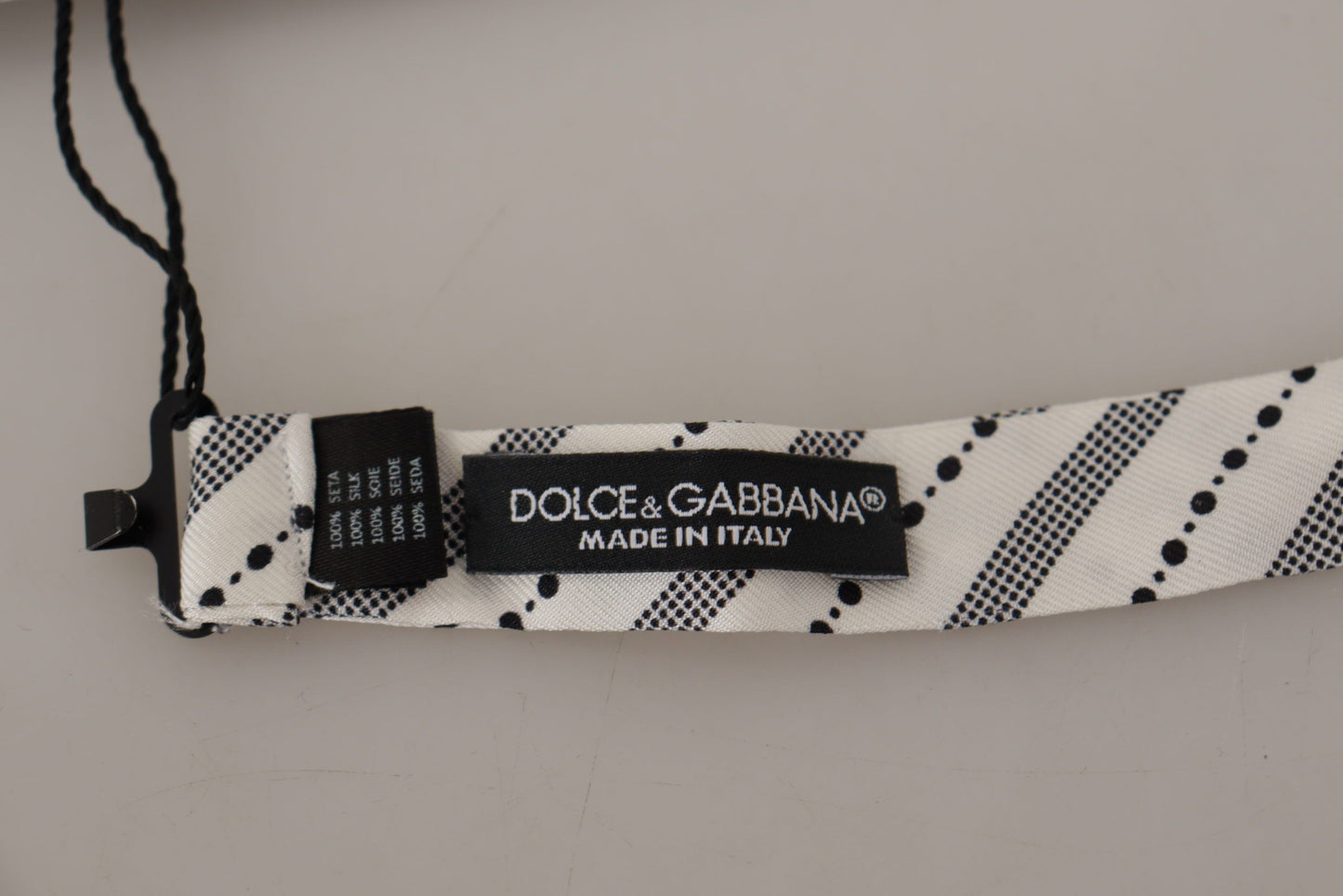 Dolce & Gabbana Chic Polka Dot Silk Bow Tie, , Dolce & Gabbana Dolce & Gabbana, Material: 100% Silk, Ties & Bowties - Men - Accessories -   Murillo Merchandise