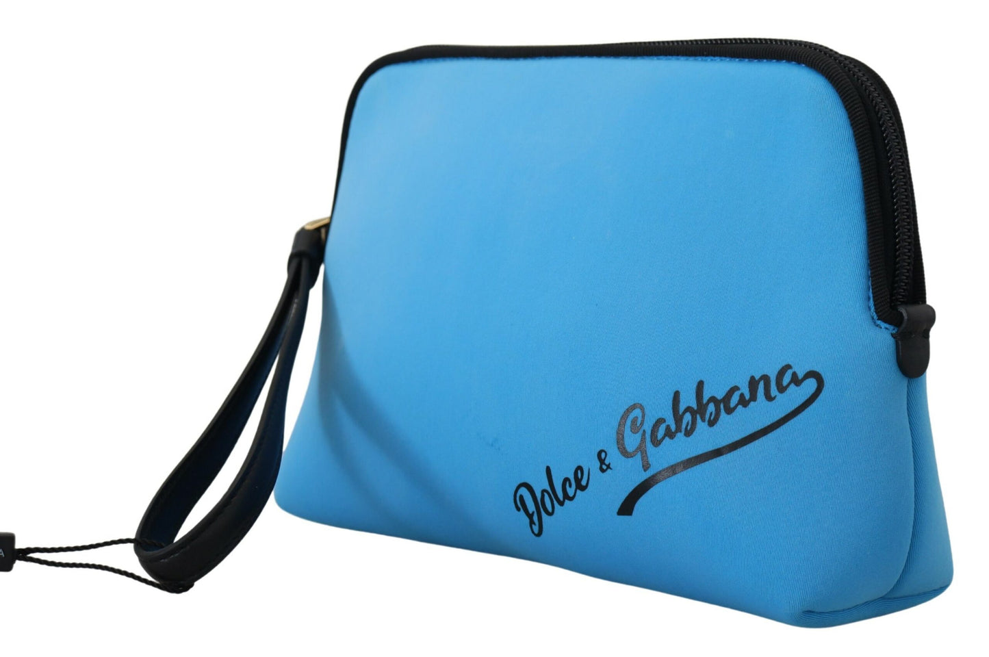 Dolce & Gabbana Elegant Blue Polyamide Pouch Bag, , Dolce & Gabbana Dolce & Gabbana, Handbags - Women - Bags, Material: Polyamide -   Murillo Merchandise