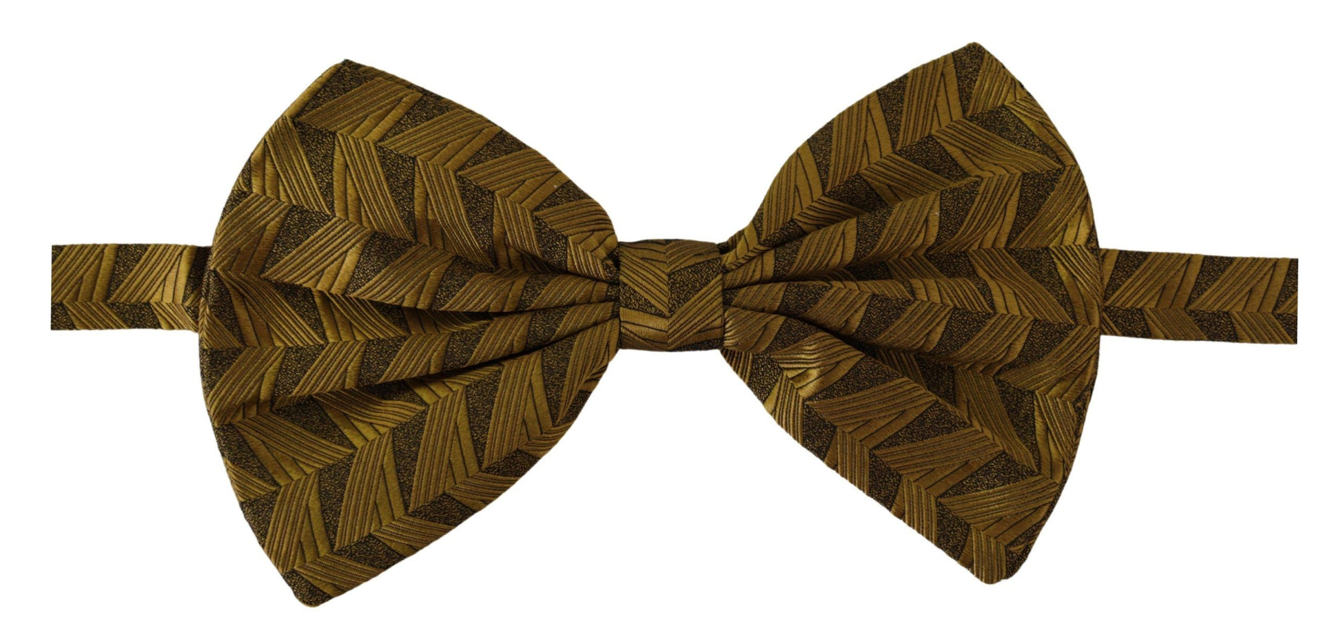 Dolce & Gabbana Elegant Gold Silk Bow Tie, , Dolce & Gabbana Dolce & Gabbana, Gold, Material: 100% Silk, Ties & Bowties - Men - Accessories -   Murillo Merchandise