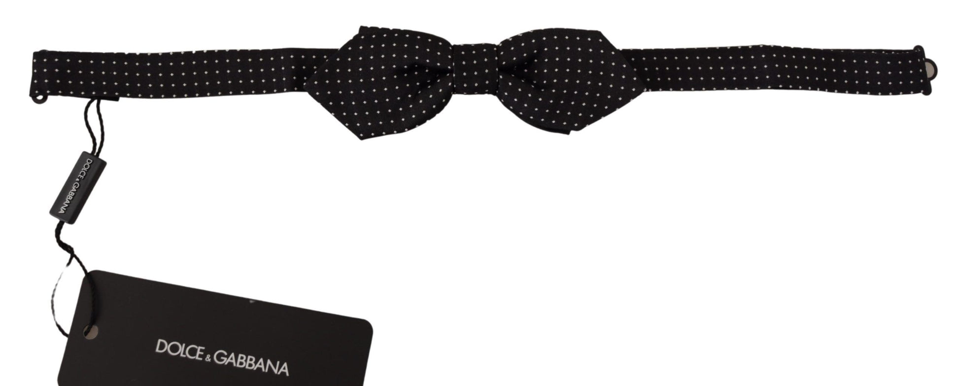 Dolce & Gabbana Exquisite Silk Polka Dot Bow Tie, , Dolce & Gabbana Black, Dolce & Gabbana, Material: 100% Silk, Ties & Bowties - Men - Accessories -   Murillo Merchandise