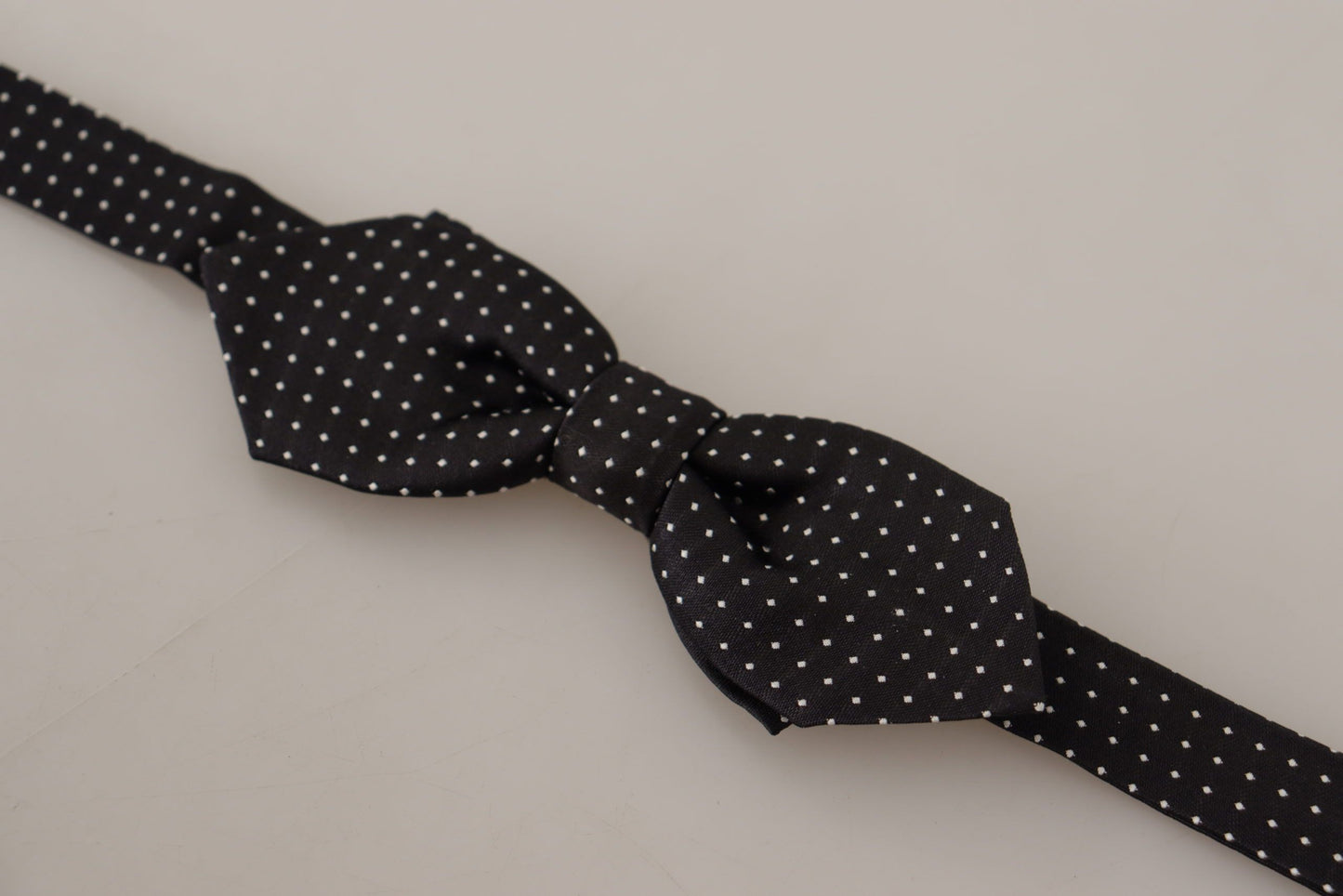 Dolce & Gabbana Exquisite Silk Polka Dot Bow Tie, , Dolce & Gabbana Black, Dolce & Gabbana, Material: 100% Silk, Ties & Bowties - Men - Accessories -   Murillo Merchandise