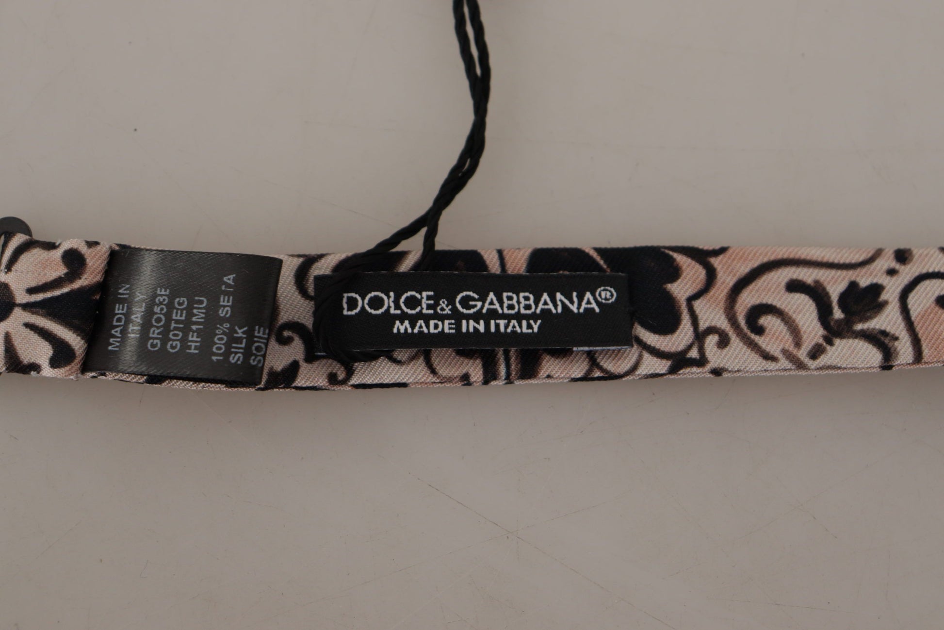 Dolce & Gabbana Elegant Multicolor Silk Bow Tie, , Dolce & Gabbana Dolce & Gabbana, Material: 100% Silk, Ties & Bowties - Men - Accessories -   Murillo Merchandise