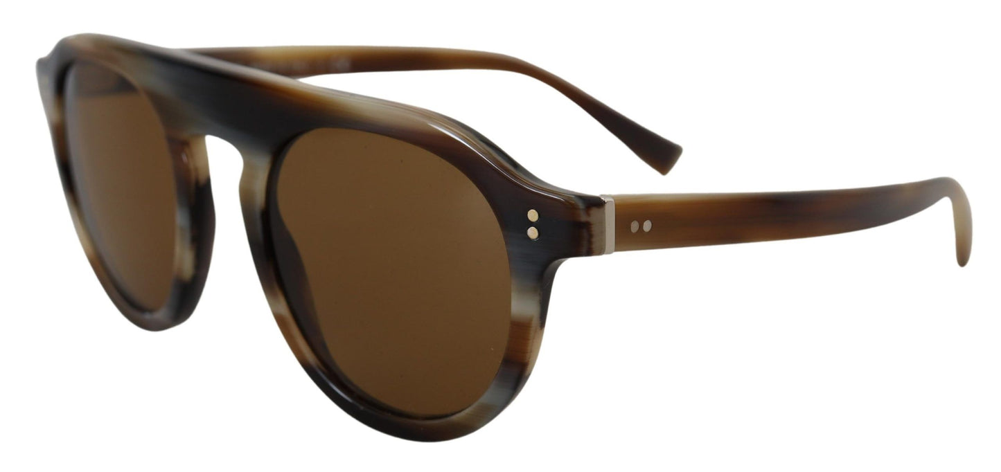 Dolce & Gabbana Timeless Tortoiseshell Unisex Sunglasses, , Dolce & Gabbana Brown, Dolce & Gabbana, Material: Acetate, Sunglasses for Women - Sunglasses -   Murillo Merchandise