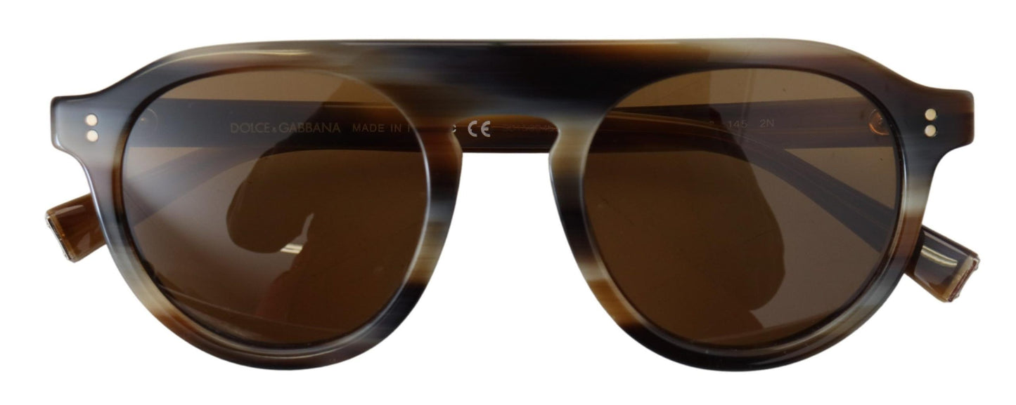 Dolce & Gabbana Timeless Tortoiseshell Unisex Sunglasses, , Dolce & Gabbana Brown, Dolce & Gabbana, Material: Acetate, Sunglasses for Women - Sunglasses -   Murillo Merchandise