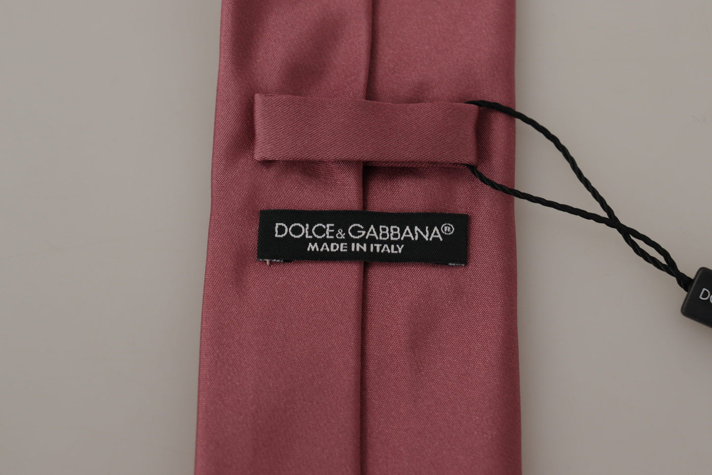 Dolce & Gabbana Elegant Pink Silk Bow Tie, , Dolce & Gabbana Dolce & Gabbana, Material: 100% Silk, Pink, Scarves - Men - Accessories -   Murillo Merchandise