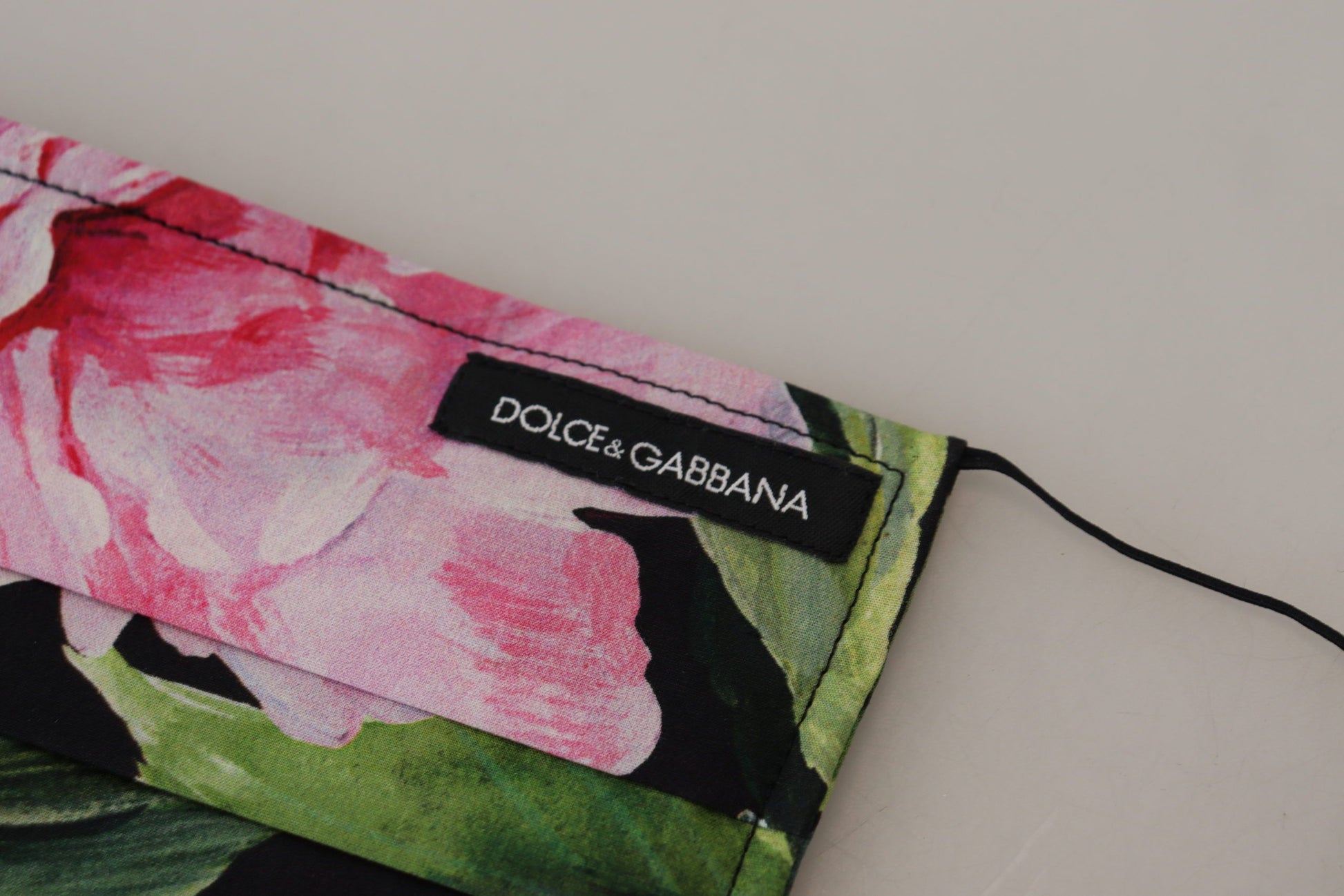 Dolce & Gabbana Chic Floral Cotton Face Mask, , Dolce & Gabbana Dolce & Gabbana, Material: 100% Cotton, Other - Women - Accessories -   Murillo Merchandise