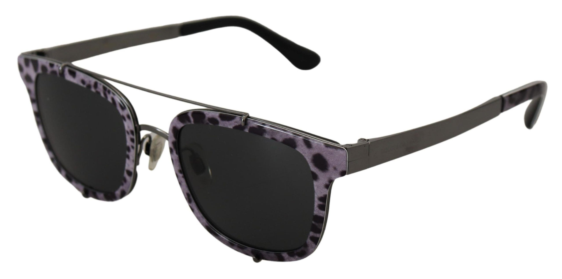 Dolce & Gabbana Chic Purple Lens Metal Frame Sunglasses, , Dolce & Gabbana Dolce & Gabbana, Material: 100% Metal, Purple, Sunglasses for Women - Sunglasses -   Murillo Merchandise