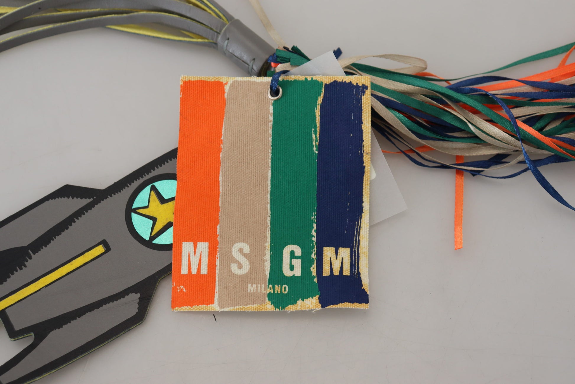 MSGM Chic Multicolor Keychain & Bag Charms, , MSGM Keychains - Women - Accessories, MSGM, Multicolor -   Murillo Merchandise