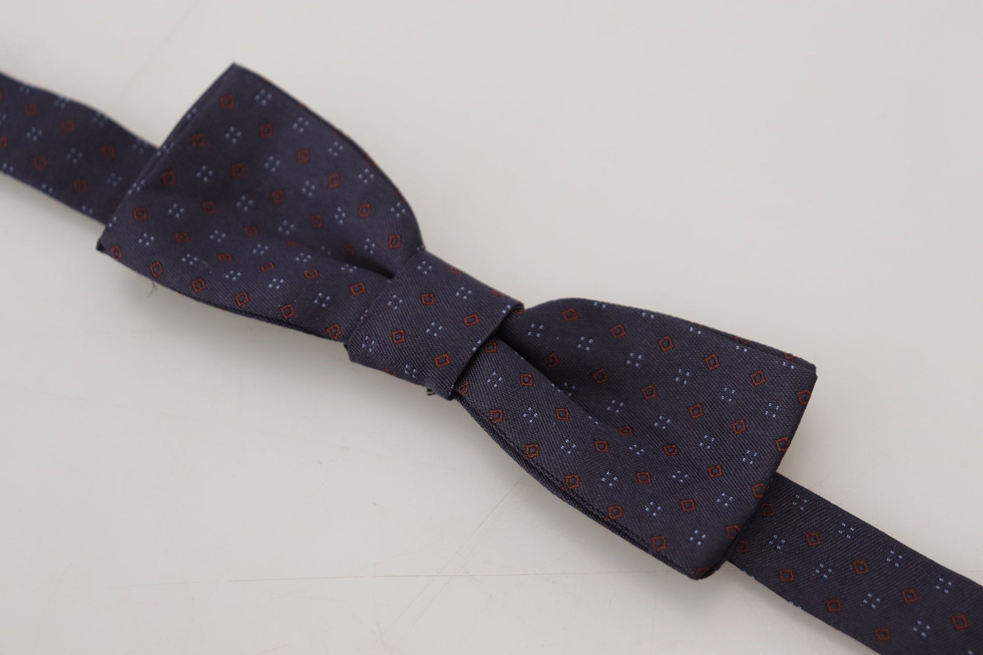 Dolce & Gabbana Elegant Silk Patterned Bow Tie, , Dolce & Gabbana Blue, Dolce & Gabbana, Material: 100% Silk, Ties & Bowties - Men - Accessories -   Murillo Merchandise