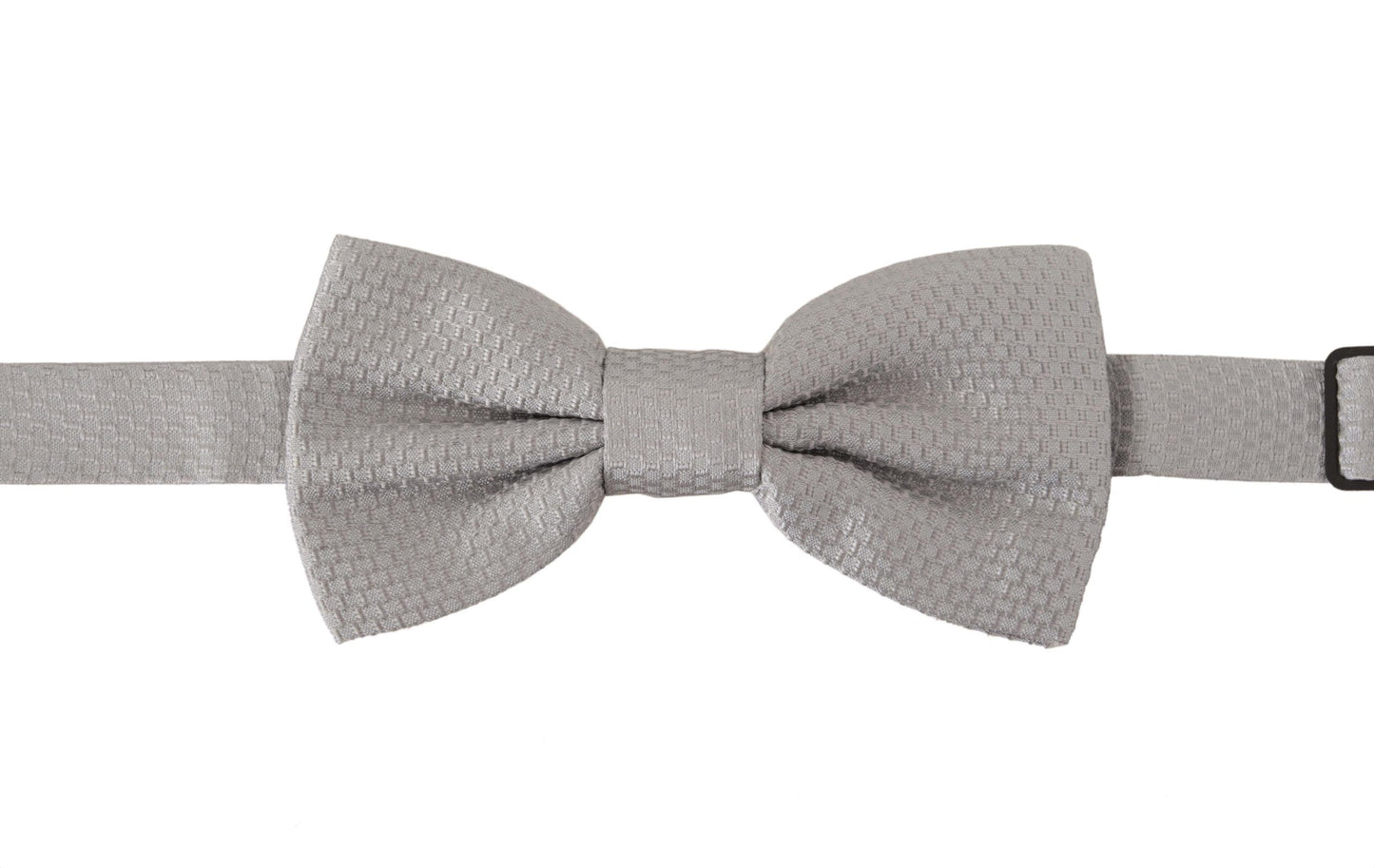 Dolce & Gabbana Chic Gray Silk Bow Tie, , Dolce & Gabbana Dolce & Gabbana, Gray, Material: 100% Silk, Ties & Bowties - Men - Accessories -   Murillo Merchandise