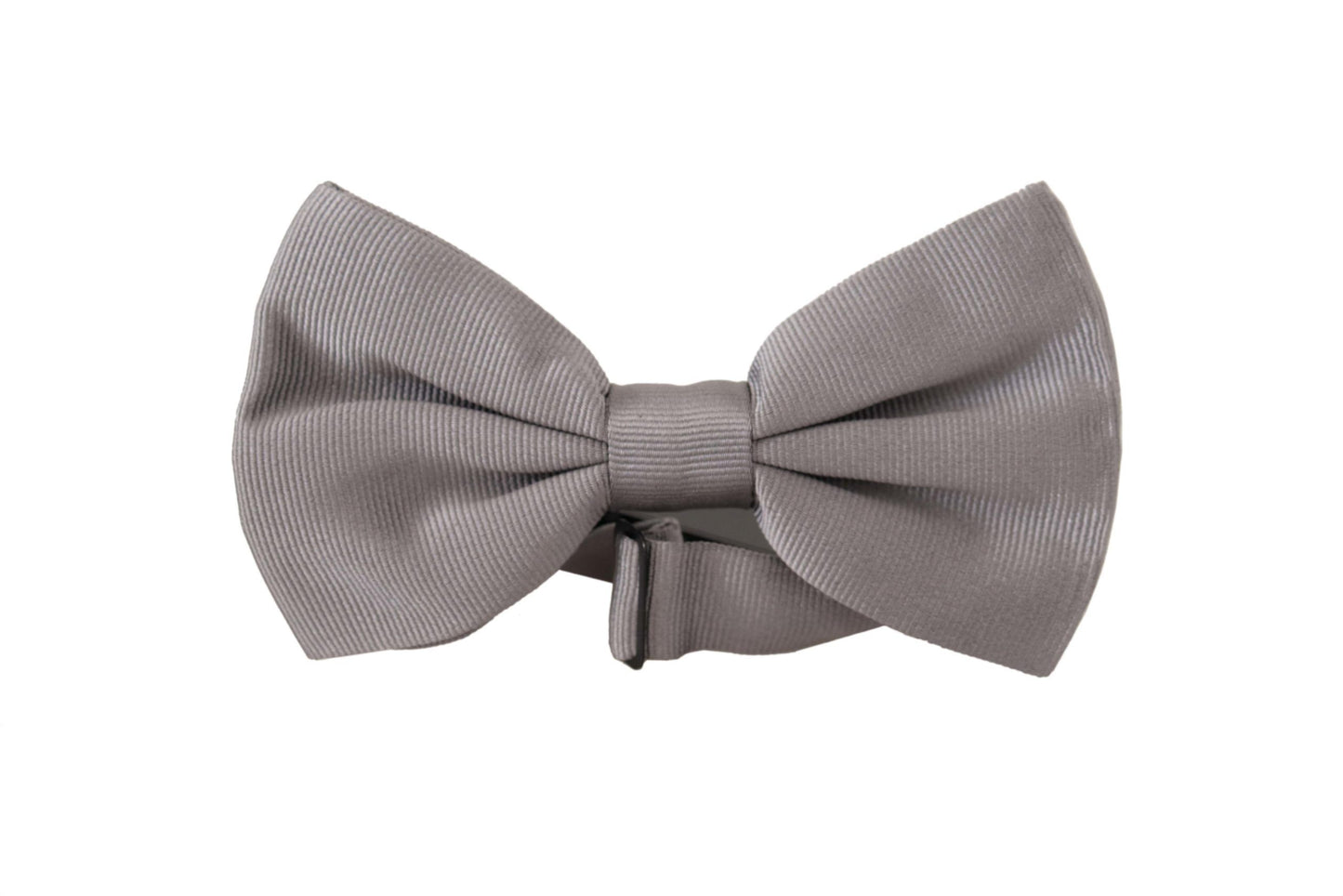 Dolce & Gabbana Elegant Gray Silk Bow Tie, , Dolce & Gabbana Dolce & Gabbana, Gray, Material: 100% Silk, Ties & Bowties - Men - Accessories -   Murillo Merchandise