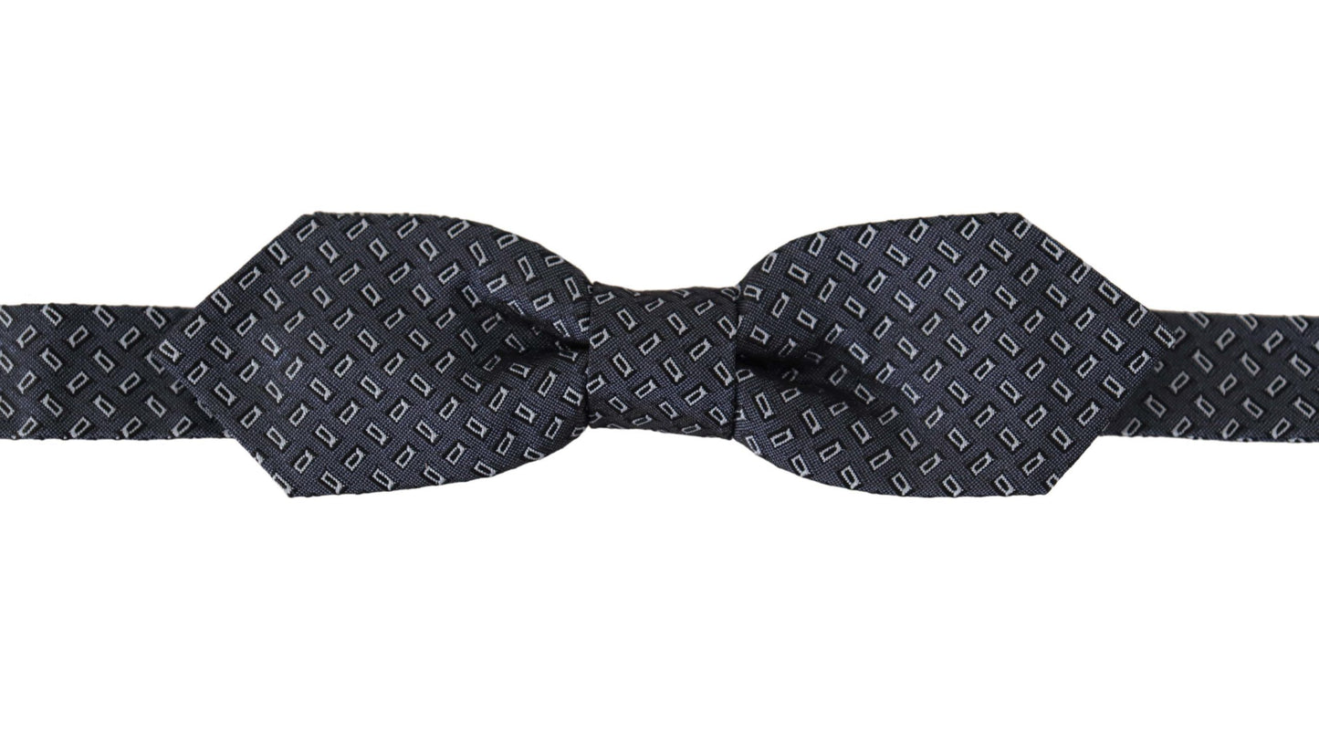 Dolce & Gabbana Elegant Polka Dot Silk Bow Tie, , Dolce & Gabbana Blue, Dolce & Gabbana, Material: 100% Silk, Ties & Bowties - Men - Accessories -   Murillo Merchandise