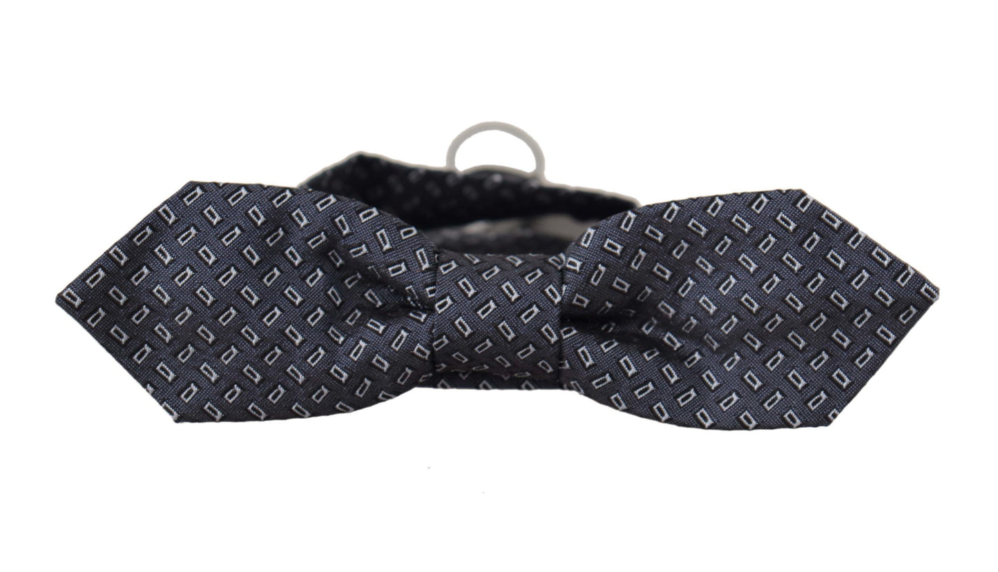 Dolce & Gabbana Elegant Polka Dot Silk Bow Tie, , Dolce & Gabbana Blue, Dolce & Gabbana, Material: 100% Silk, Ties & Bowties - Men - Accessories -   Murillo Merchandise