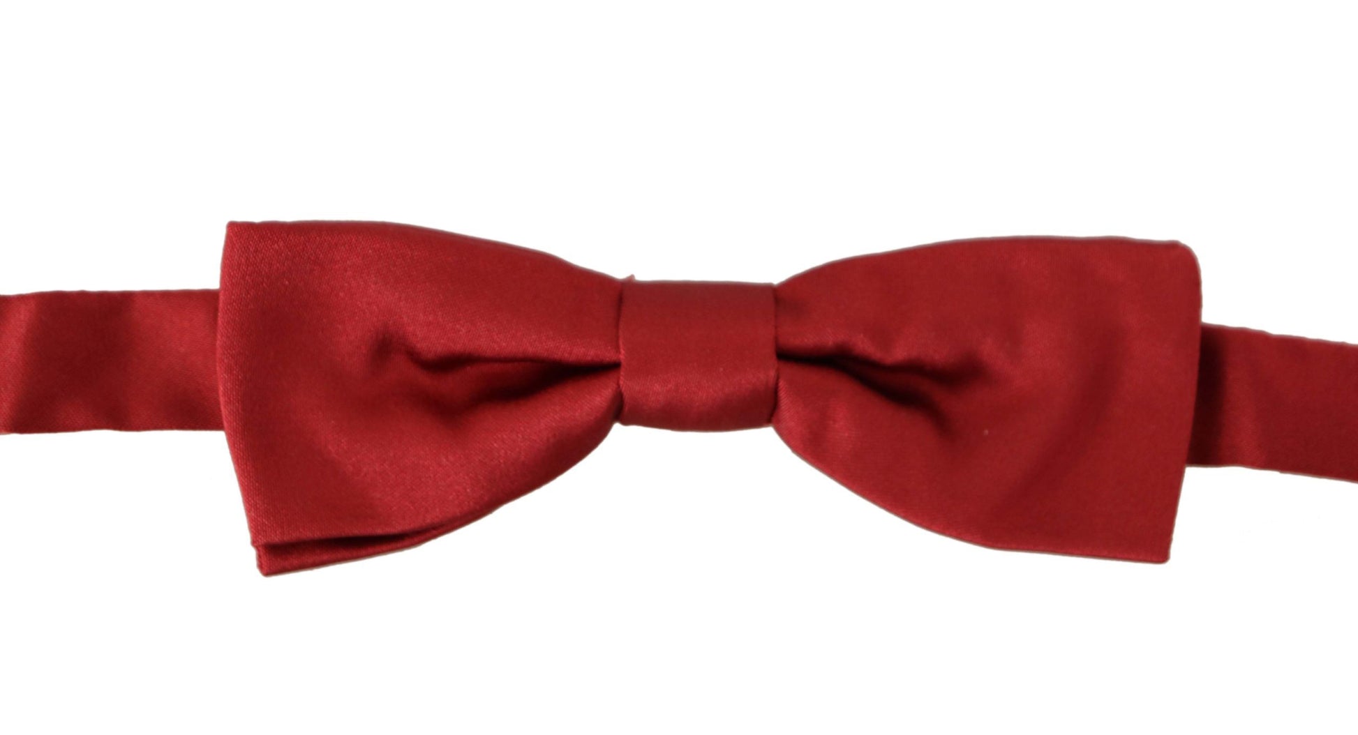 Dolce & Gabbana Elegant Silk Red Bow Tie, , Dolce & Gabbana Dolce & Gabbana, Material: 100% Silk, Red, Ties & Bowties - Men - Accessories -   Murillo Merchandise