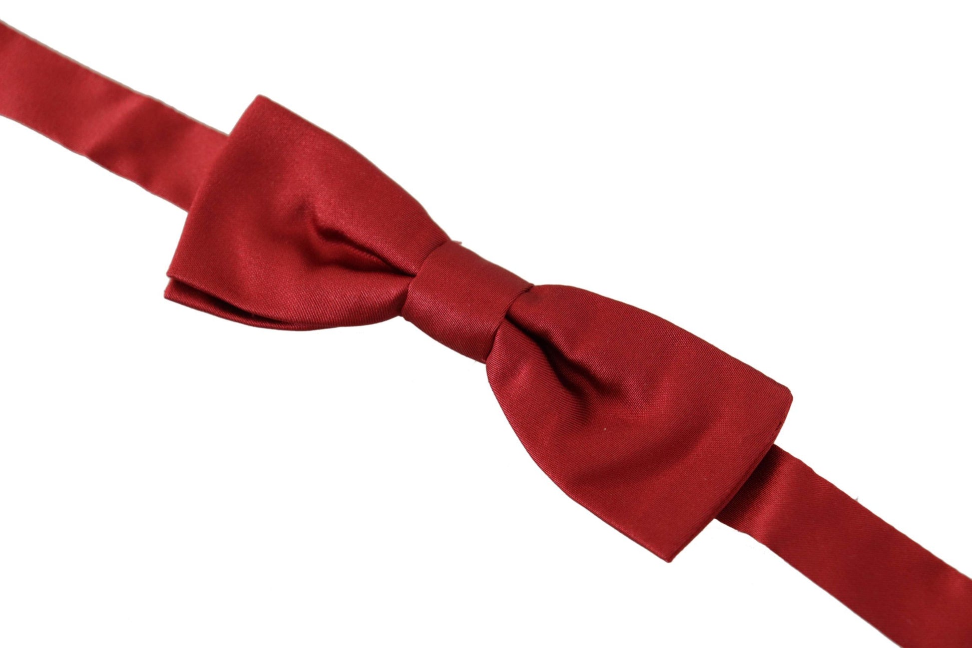 Dolce & Gabbana Elegant Silk Red Bow Tie, , Dolce & Gabbana Dolce & Gabbana, Material: 100% Silk, Red, Ties & Bowties - Men - Accessories -   Murillo Merchandise