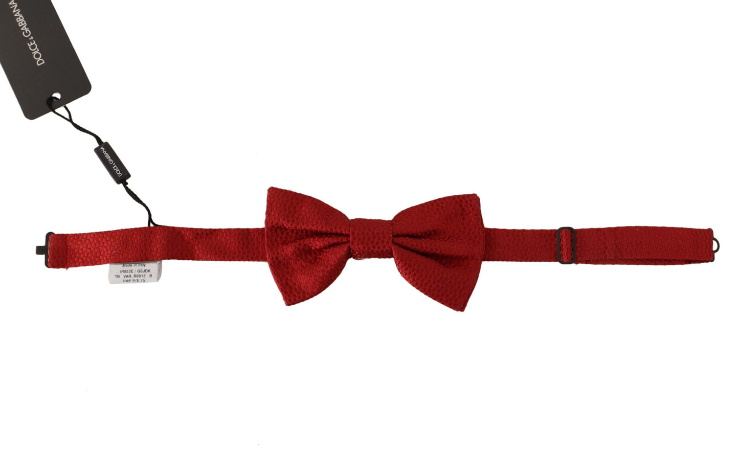 Dolce & Gabbana Elegant Red Silk Bow Tie, , Dolce & Gabbana Dolce & Gabbana, Material: 100% Silk, Red, Ties & Bowties - Men - Accessories -   Murillo Merchandise