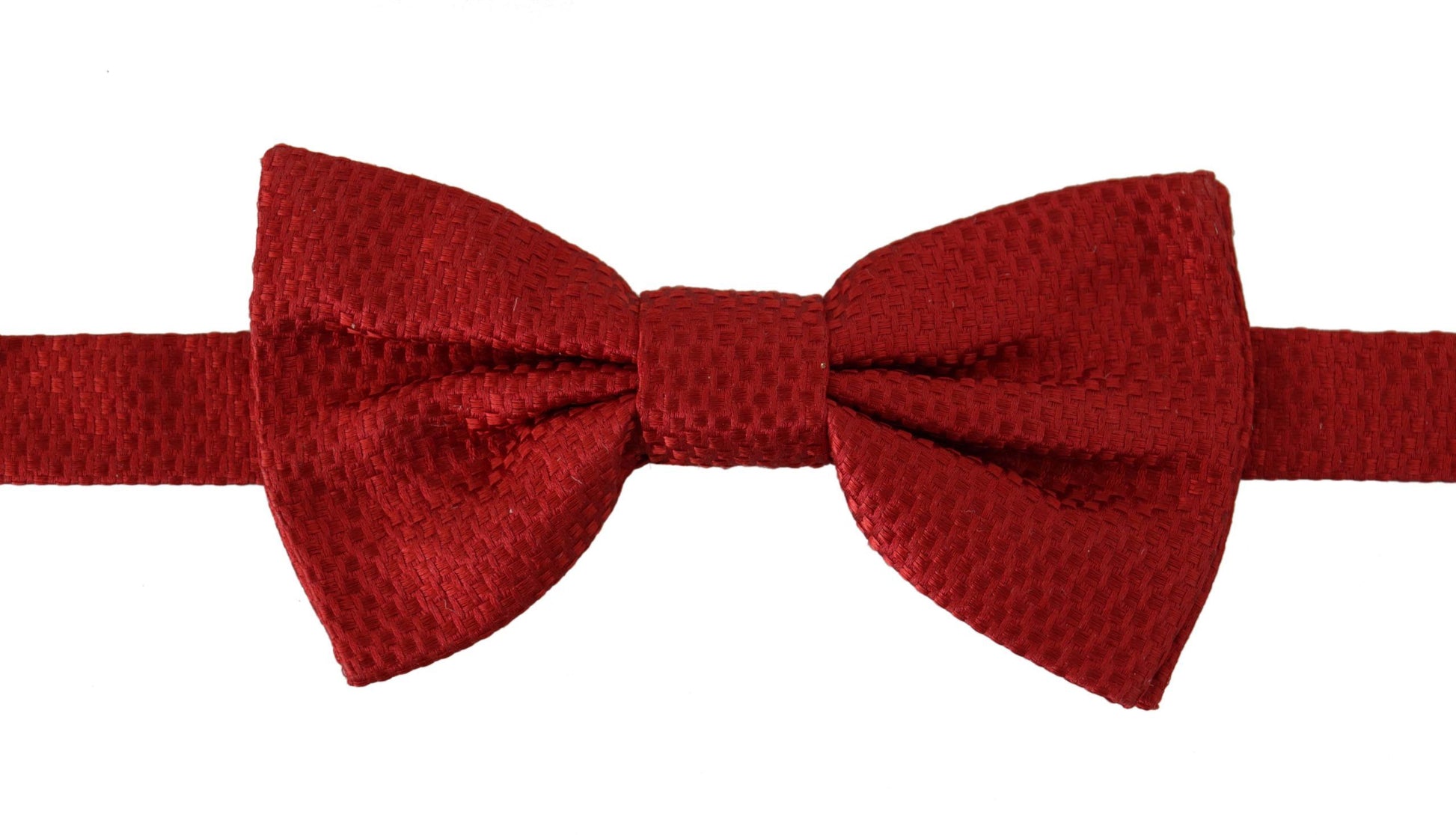 Dolce & Gabbana Elegant Red Silk Bow Tie, , Dolce & Gabbana Dolce & Gabbana, Material: 100% Silk, Red, Ties & Bowties - Men - Accessories -   Murillo Merchandise