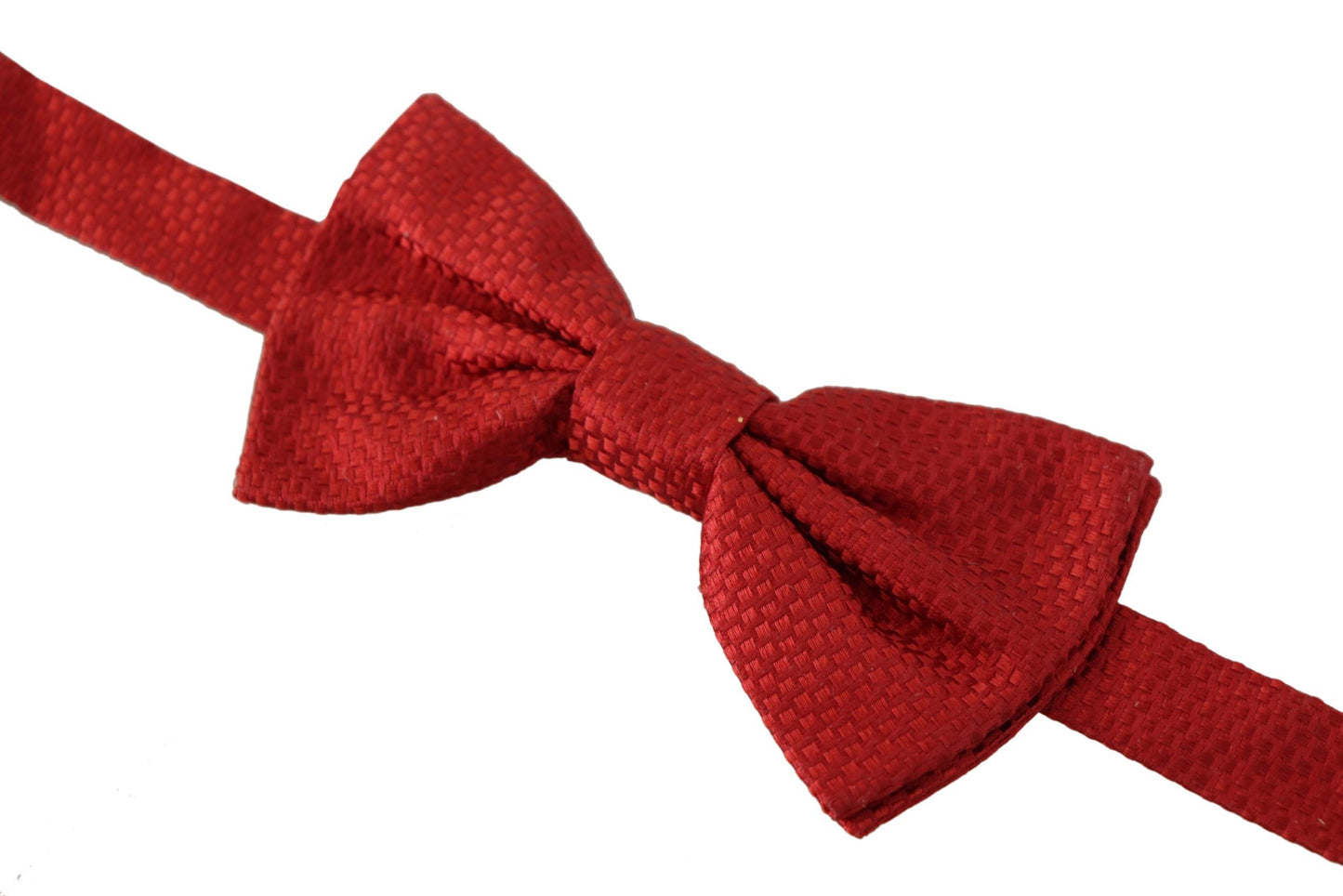 Dolce & Gabbana Elegant Red Silk Bow Tie, , Dolce & Gabbana Dolce & Gabbana, Material: 100% Silk, Red, Ties & Bowties - Men - Accessories -   Murillo Merchandise