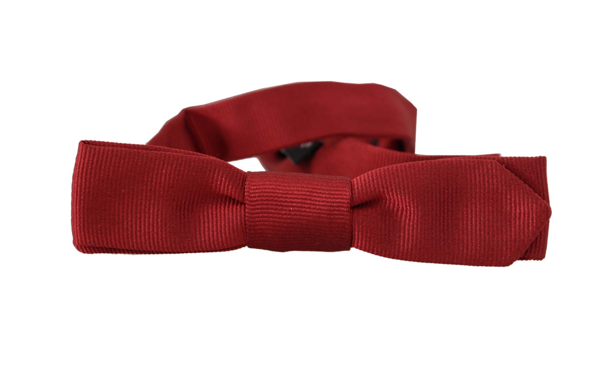 Dolce & Gabbana Elegant Red Silk Bow Tie, , Dolce & Gabbana Dolce & Gabbana, Material: 100% Silk, Red, Ties & Bowties - Men - Accessories -   Murillo Merchandise