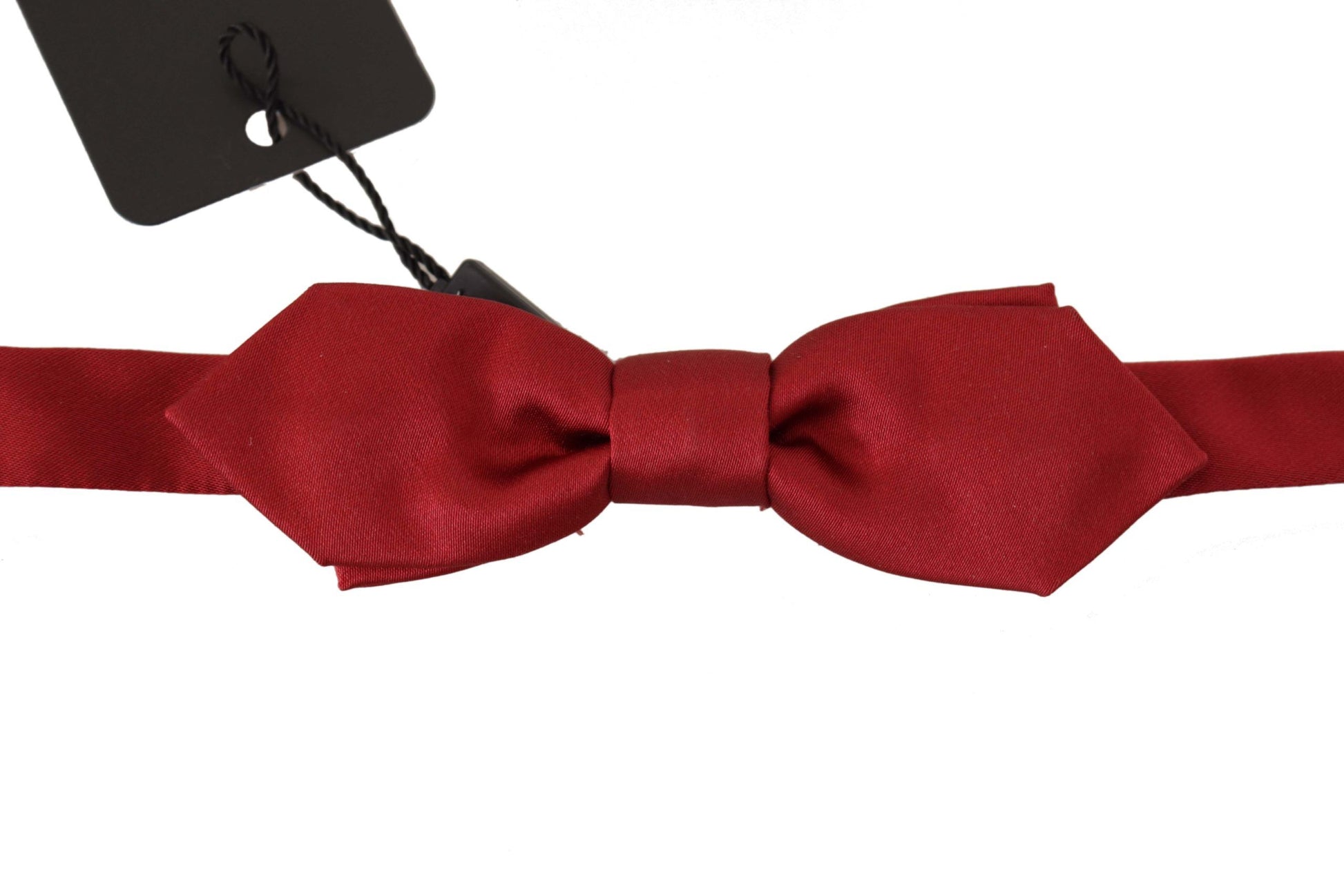 Dolce & Gabbana Elegant Red Silk Bow Tie, , Dolce & Gabbana Dolce & Gabbana, Material: 100% Silk, Red, Ties & Bowties - Men - Accessories -   Murillo Merchandise