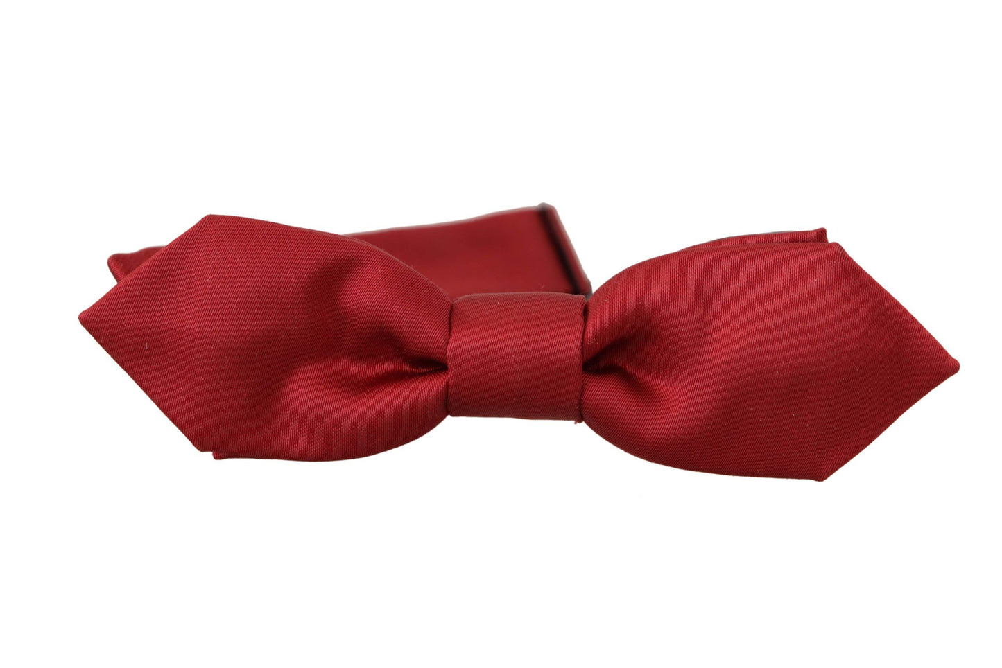 Dolce & Gabbana Elegant Red Silk Bow Tie, , Dolce & Gabbana Dolce & Gabbana, Material: 100% Silk, Red, Ties & Bowties - Men - Accessories -   Murillo Merchandise