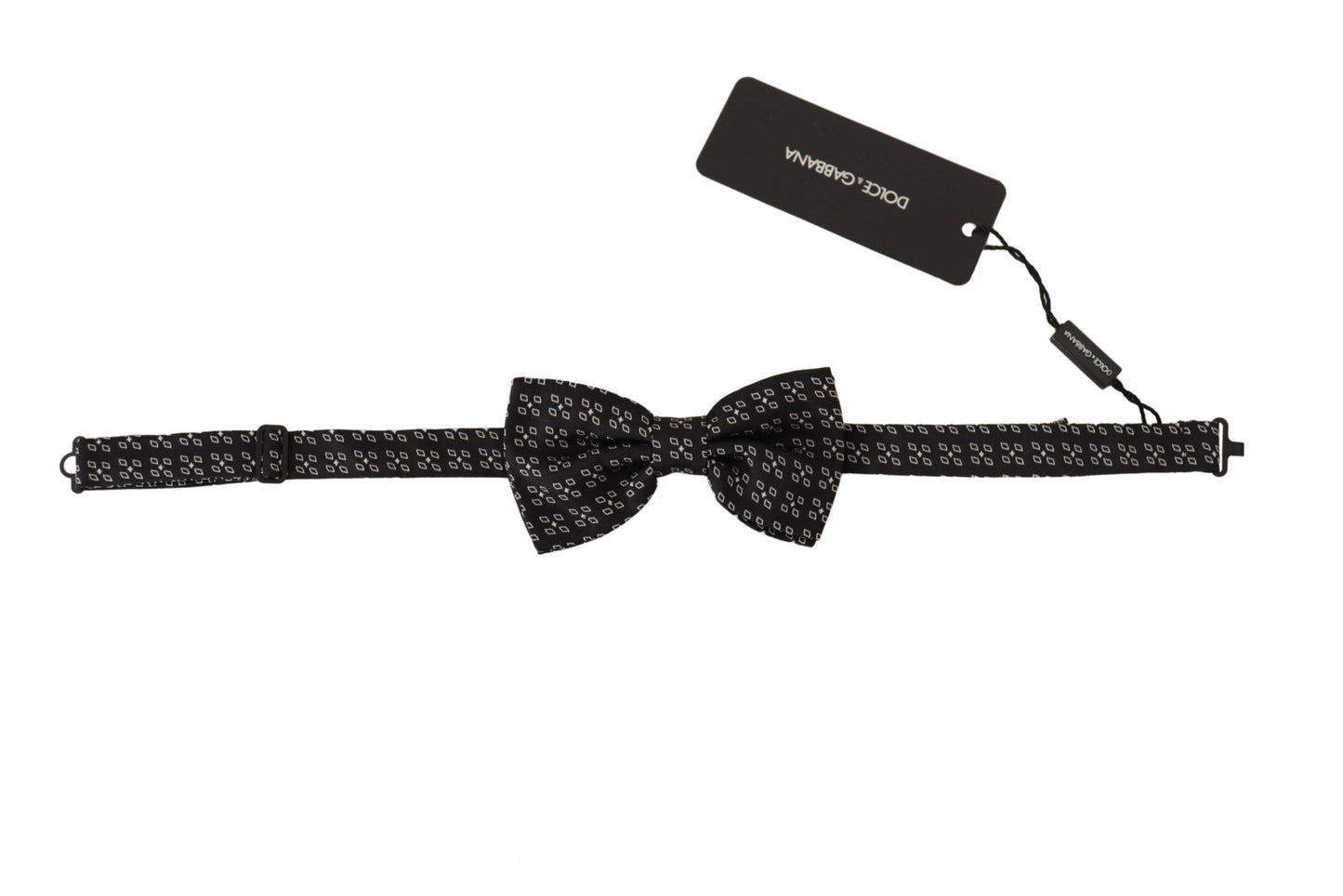 Dolce & Gabbana Elegant Polka Dot Silk Bow Tie, , Dolce & Gabbana Black, Dolce & Gabbana, Material: 100% Silk, Ties & Bowties - Men - Accessories -   Murillo Merchandise