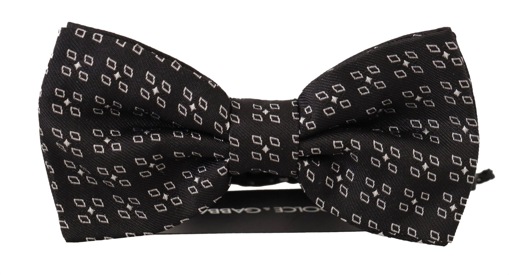 Dolce & Gabbana Elegant Polka Dot Silk Bow Tie, , Dolce & Gabbana Black, Dolce & Gabbana, Material: 100% Silk, Ties & Bowties - Men - Accessories -   Murillo Merchandise