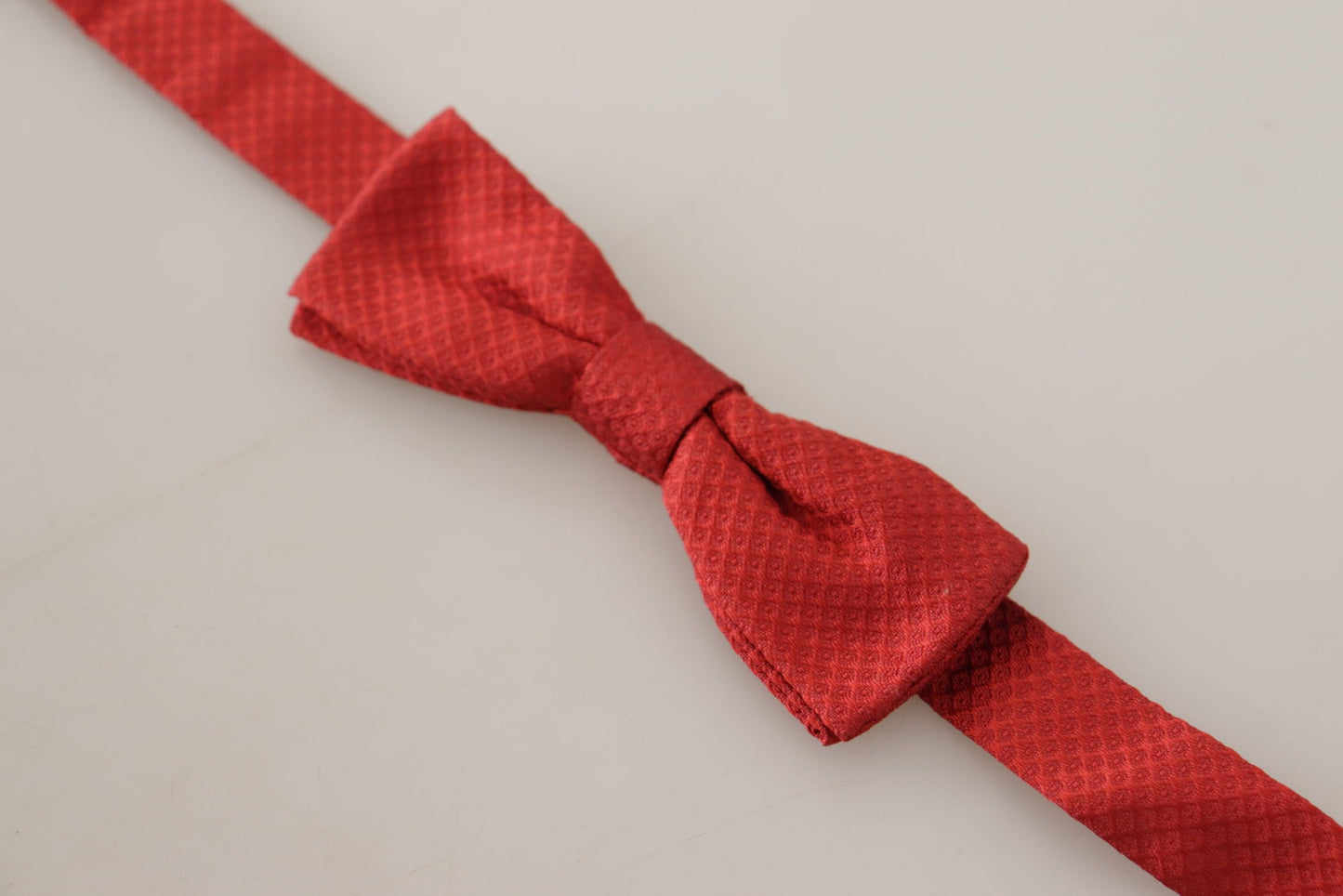 Dolce & Gabbana Elegant Red Silk Bow Tie, , Dolce & Gabbana Dolce & Gabbana, Material: 100% Silk, Red, Ties & Bowties - Men - Accessories -   Murillo Merchandise