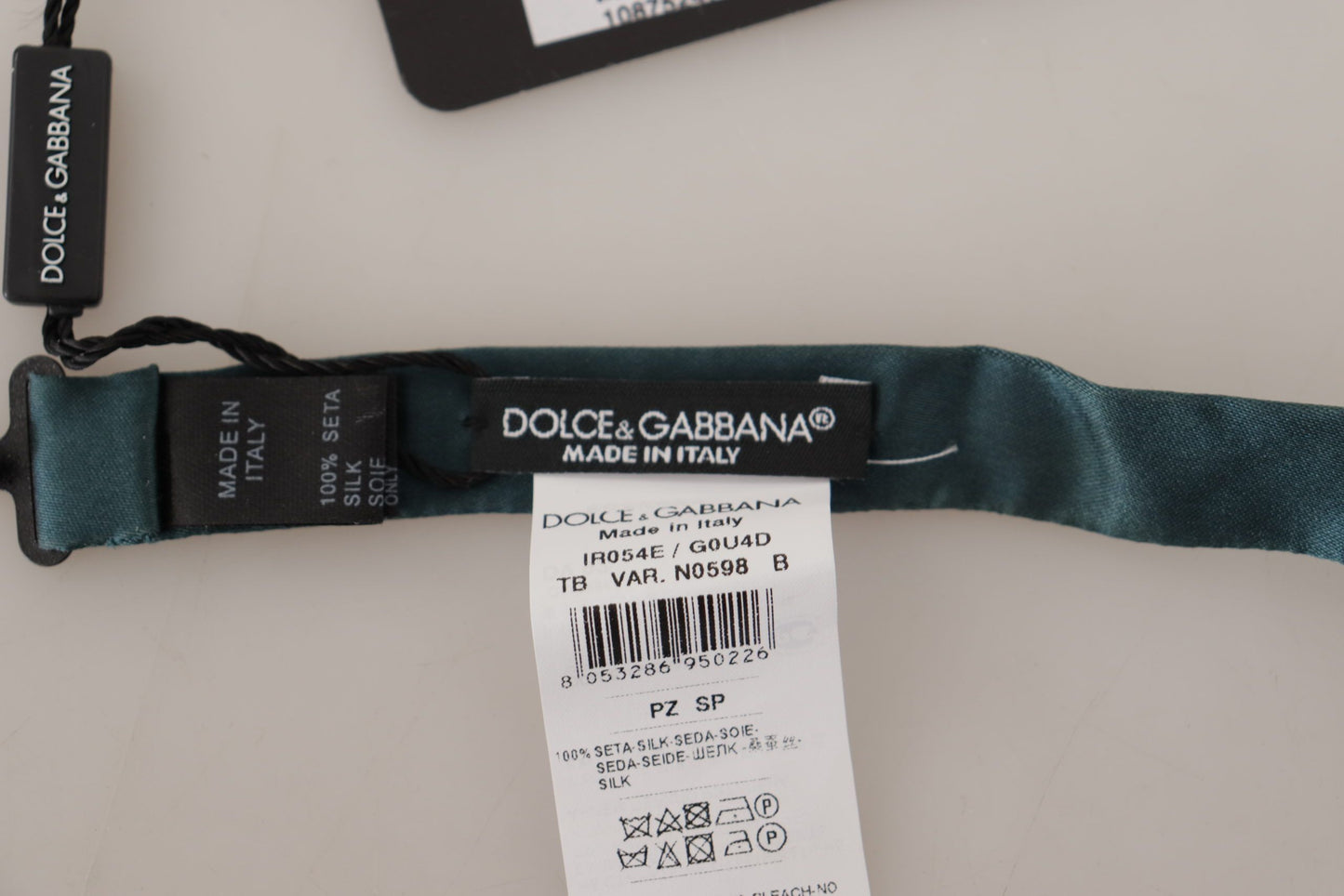 Dolce & Gabbana Elegant Green Silk Bow Tie, , Dolce & Gabbana Dolce & Gabbana, Green, Material: 100% Silk, Ties & Bowties - Men - Accessories -   Murillo Merchandise