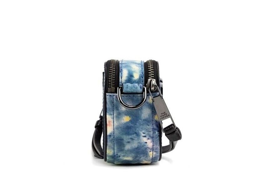 Marc Jacobs The Snapshot bag Watercolor Blue Printed Leather Shoulder Bag Purse, , Marc Jacobs Marc Jacobs, Shoulder Bags - Women - Bags -   Murillo Merchandise