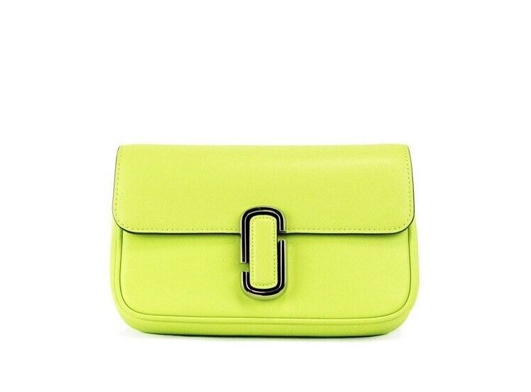 Marc Jacobs The J Marc Green Glow Smooth Leather Shoulder Crossbody Handbag, , Marc Jacobs Crossbody Bags - Women - Bags, Marc Jacobs -   Murillo Merchandise