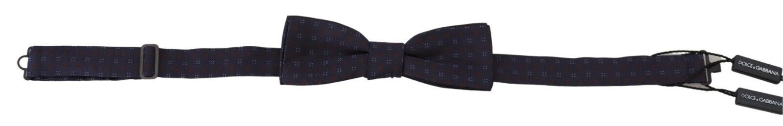 Dolce & Gabbana Elegant Silk Patterned Bow Tie, , Dolce & Gabbana Blue, Dolce & Gabbana, Material: 100% Silk, Ties & Bowties - Men - Accessories -   Murillo Merchandise