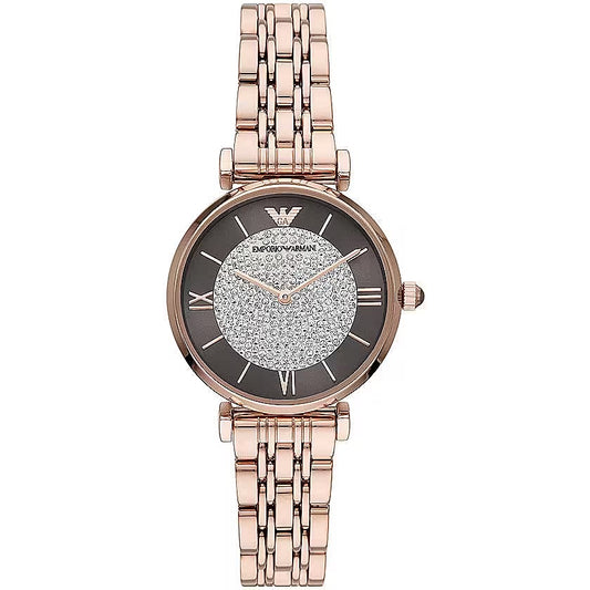 Emporio Armani Elegant Rose Gold-Tone Ladies Watch, , Emporio Armani Emporio Armani, Watches for Women - Watches -   Murillo Merchandise