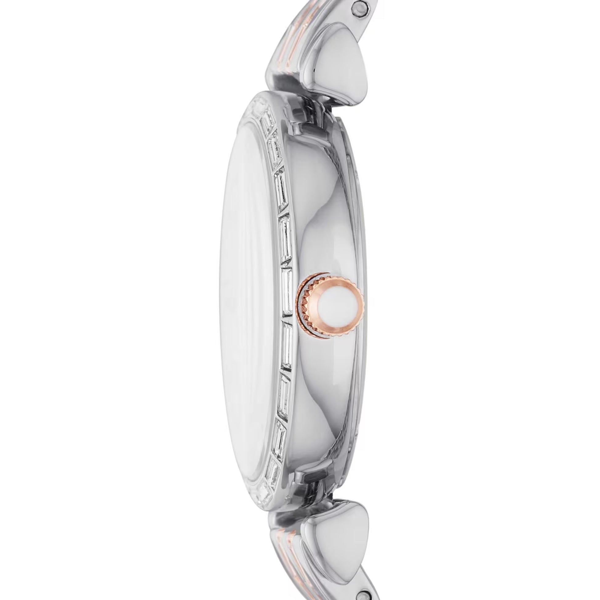 Emporio Armani Elegant Silver Dial Stainless Steel Women's Watch, , Emporio Armani Emporio Armani, Watches for Women - Watches -   Murillo Merchandise