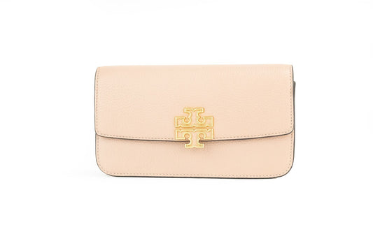 Tory Burch Britten Small Meadowsweet Leather Chain Wallet Crossbody Bag, , Tory Burch Crossbody Bags - Women - Bags, Tory Burch -   Murillo Merchandise